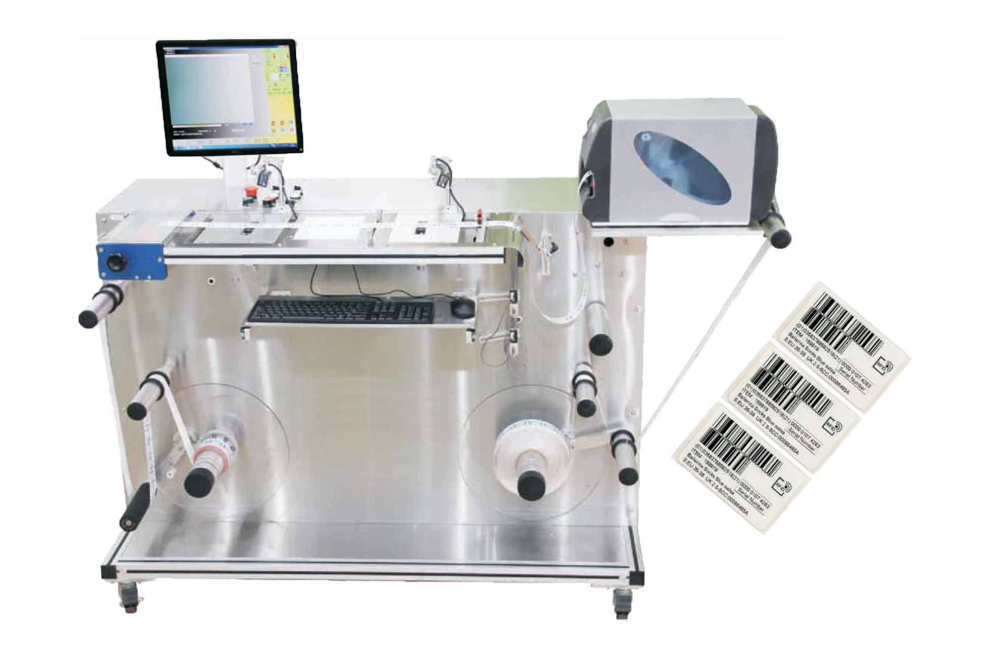 RFID Label Detecting & Encoding Machine RFES-1
